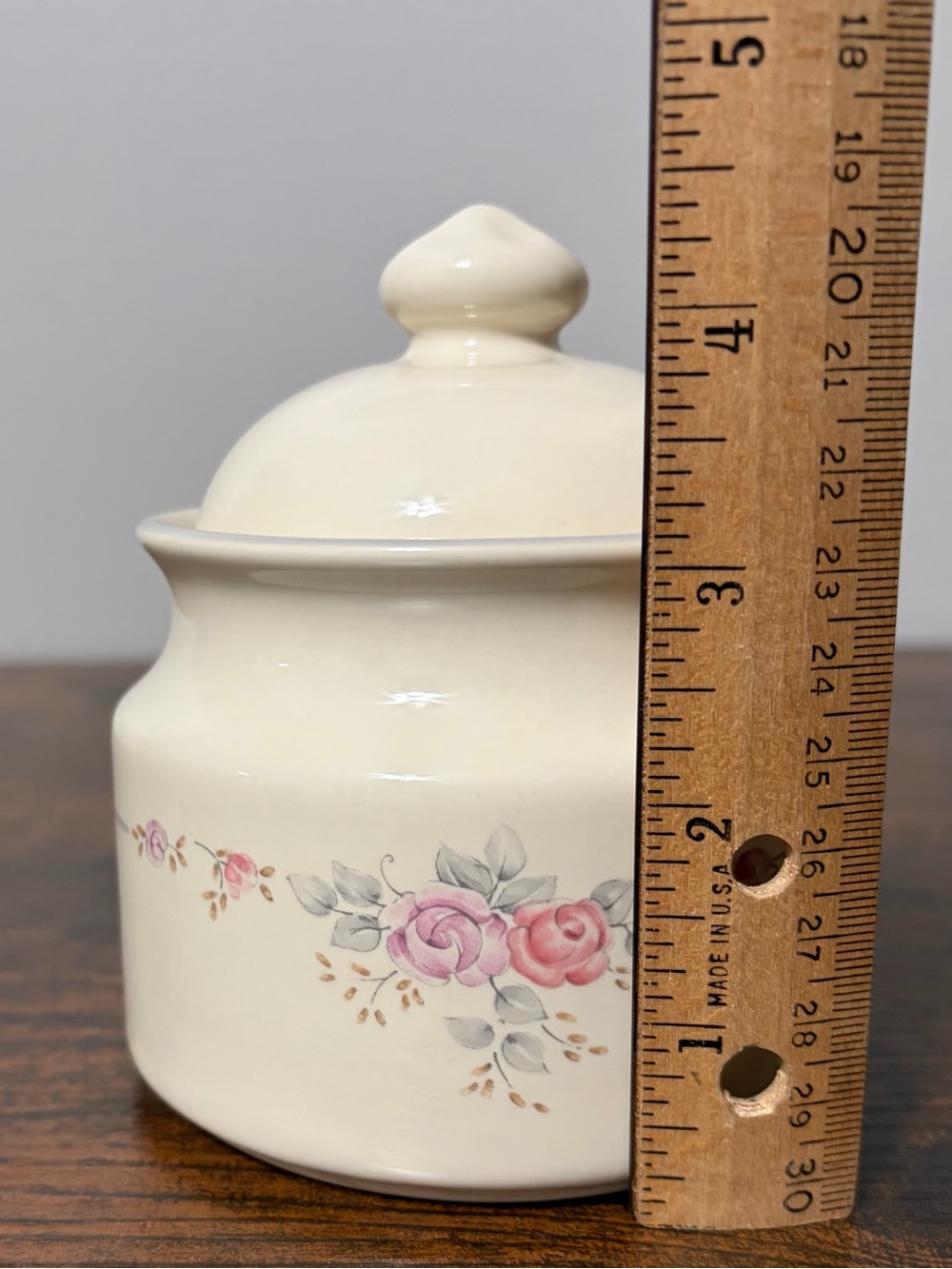 Pfaltzgraff Sugar Bowl Trousseau Pattern - Picture 9 of 9